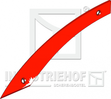 Streichblech-Streifen - links 34.0123 zu Pflugkörper-Typ V-LP (Kuhn)